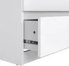 Commode double NAIA Commode Buffet Sideboard Blanc brillant Voir les images du produit 4