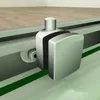 B.100x100xH.185cm Duschkabinen Eckeinstieg eckdusche 5mm Produktbild-Vorschau 7