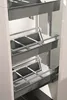 Scaffale NINKA VS TAL Larder KB 300 mm grigio alluminio Anteprima dell’immagine prodotto 3