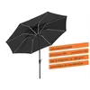Schneider Sonnenschirm Blacklight 270/8 anthrazit 790-15 Produktbild-Vorschau 13