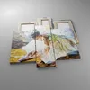 Bild auf Leinwand - Leinwandbild - 3 Teile - Ballerina Produktbild-Vorschau 2