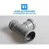 Doppel-Bogen Winkel 87° DN 50, 50 mm Außendurchmesser – Produktbild-Vorschau 2