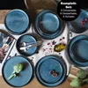 Moritz & Tafelservice 18-tlg Blau Reaktiv Produktbild-Vorschau 7