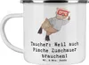 Mr. & Mrs. Panda Pott Tauchen Zuschauer - Weiß - Geschenk, Produktbild-Vorschau 1