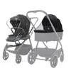 4Baby | Kočík - Kombinovaný kočík 2 v 1 - Čierny - Náhľad obrázku produktu 16
