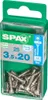Set di 25 viti SPAX in acciaio inox testa svasata torx, Anteprima dell’immagine prodotto 5