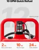 VEVOR Chariot à carburant, 121 litres, 3,96 m de tuyau de Voir les images du produit 3