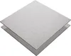 Two brushed aluminum composite panels stacked on a white background. Produktbild-Vorschau