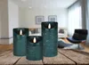 Anna's Collection Stumpfe Led-Kerze - antik grun - 15 x Produktbild-Vorschau 3