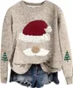 ASKSA Pulls rigolos de Noël Femmes Pulls tricotés col rond Voir les images du produit 1