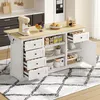 Sweiko dressoir, keukenblok, barmeubel met 5 lades, 2 Productafbeelding-voorbeeld 10