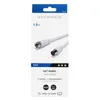 ViVanco™STC FS15-N, 1,5 m, F plug, Coax plug, Weiß Produktbild-Vorschau 3