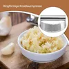 Knoblauchpresse Edelstahl Knoblauchwippe & Einfache Produktbild-Vorschau 3
