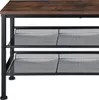 tectake® Schuhregal Derry 75,5 x 30,5 x 45,5 cm Produktbild-Vorschau 10