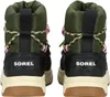 A pair of green Sorel winter boots shown from the back. Produktbild-Vorschau
