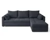 AX LIVING Ecksofa ELIF Dunkelgrau mit Schlaffunktion Produktbild-Vorschau 2