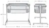 Kinderkraft Beistellbett 2in1 NESTEE UP 2 - Kinderbett, Produktbild-Vorschau 7