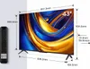 TCL TV Set||43"|4K/Smart|3840x2160|Wireless Voir les images du produit 5