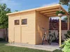 Alpholz Gerätehaus Mollie Plus 395x199cm mit 14mm Produktbild-Vorschau 10