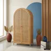 sweeek - Kinderkleiderschrank Bohème aus natürlichem Rattan Produktbild-Vorschau 5