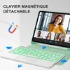 Housse avec clavier et pavé tactile pour iPad Air 11 AZERTY Voir les images du produit 3