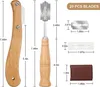 Bäckermesser Brot Scoring Tool Set, Teigmesser Produktbild-Vorschau 2