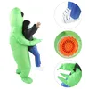 Juksun Alien Kostüm 120-150cm für Kinder PVC und Polyester Produktbild-Vorschau 12