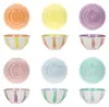 Set di 6 ciotole per spuntini e salse Beach Pastello Anteprima dell’immagine prodotto 6