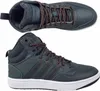 A pair of Adidas Hoops 3.0 Mid WTR sneakers shown from two angles against a white background. Anteprima dell’immagine prodotto