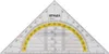 Geo-Dreieck / Geometriedreieck / 16cm / mit Griff Produktbild-Vorschau 4