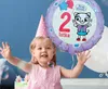 Mačička Kitten 2. narodeniny fóliový balón - 18 palcov Náhľad obrázku produktu 2