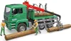 ciężarówka do transportu drewna Bruder MAN z żurawiem Podgląd zdjęcia produktu 12