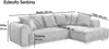 ED Lifestyle Sentina 2S OTM Sofa 2-teilig Produktbild-Vorschau 8