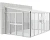 Vitavia skleník "Athena 10200" čierny 10,2 m² 3 mm tvrdené Náhľad obrázku produktu 10