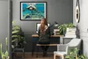 Bild - Bilderrahmen - 100 cm x 70 cm - MDF - Rahmen - Foto Produktbild-Vorschau 2