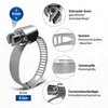 Schlauchschelle 18-28mmØ Klemme für Spülmaschine Produktbild-Vorschau 3