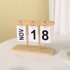 Holz-Flip-Kalender mit großer Zahlenanzeige, Produktbild-Vorschau 5