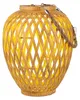 LED Solarleuchte, Laterne, Holzoptik, H 24 cm Produktbild-Vorschau 2