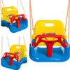 Altalena da giardino per bambini 3in1 blu Anteprima dell’immagine prodotto 1