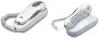 Two white corded telephones are shown against a white background. Produktbild-Vorschau