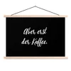 MuchoWow® Textilposter Zitate - Sprichwörter - Aber erst Produktbild-Vorschau 1