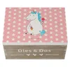 Mr. & Mrs. Panda Box Einhorn Baby 22 x 15 cm - Rot Pastell Produktbild-Vorschau 3