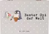 Mr. & Mrs. Panda Box Pinguin Bester Opi der Welt 22 x 15 cm Produktbild-Vorschau 1
