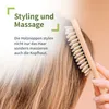 Brosse à cheveux en bois - picots en bois longs Voir les images du produit 6