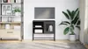 A living room scene with a TV stand and shelving unit. Náhľad obrázku produktu
