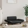 vidaXL Hundebett Schwarz 70x45x28 cm Kunstleder Produktbild-Vorschau 2