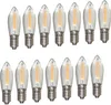 A collection of LED filament light bulbs arranged in two rows against a white background. Produktbild-Vorschau