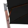 Ampelschirm mit Mast Schwarz 3x3 m Massivholz Tanne Produktbild-Vorschau 5