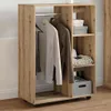 vidaXL Wieszak na ubrania Artisan dąb 80x40x110 cm materiał Podgląd zdjęcia produktu 3