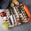 Set di coltelli da cucina 6 pezzi, con ceppo per coltelli, Anteprima dell’immagine prodotto 4